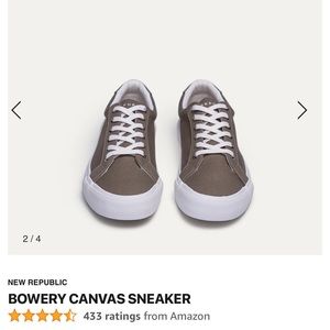 Bowery Canvas Sneaker Brand new in box